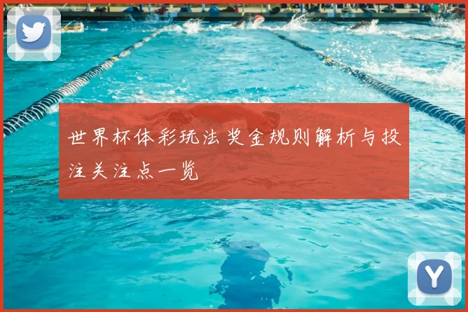 世界杯体彩玩法奖金规则解析与投注关注点一览